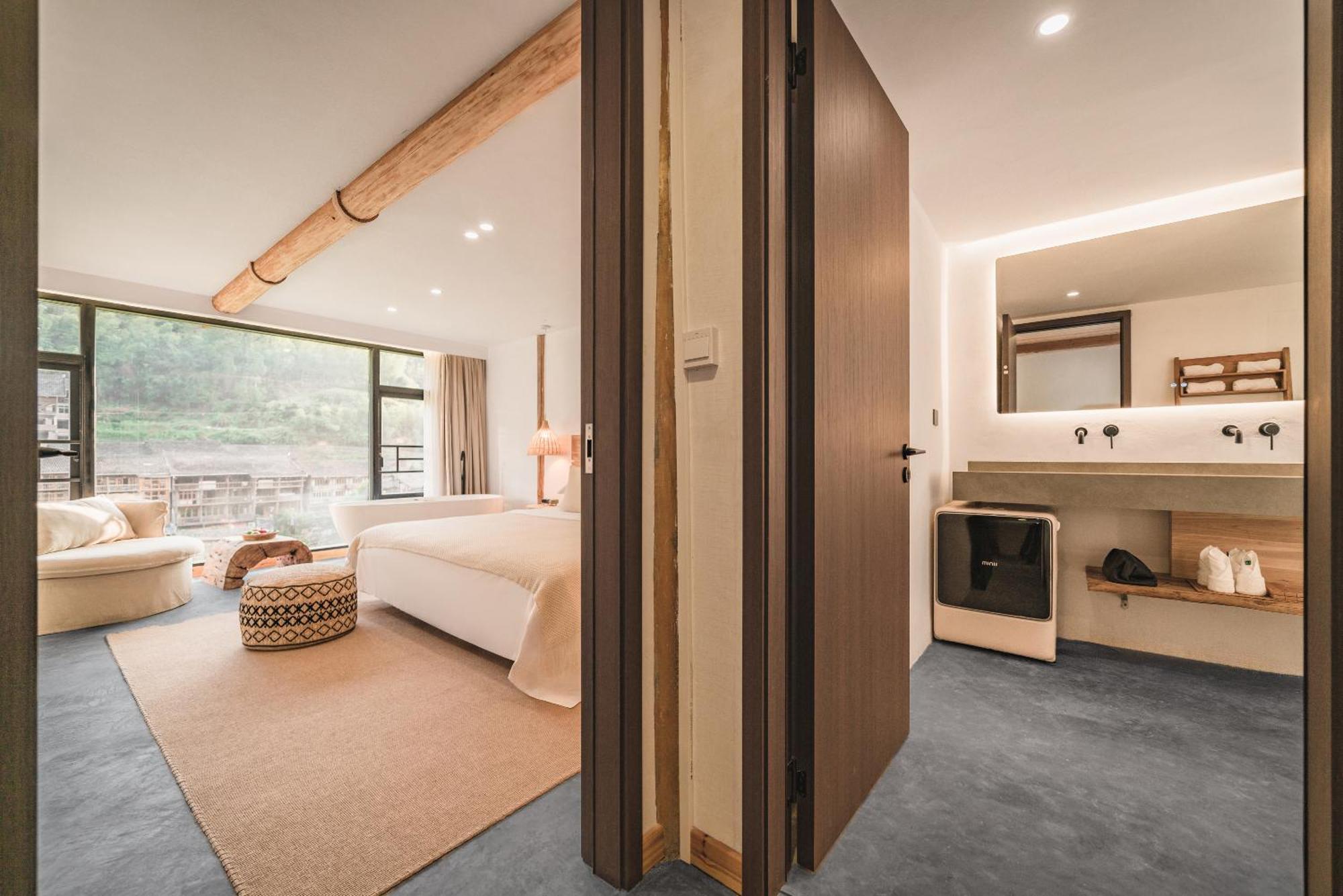 肇兴溪舍山堂 Creekside Inn Liping Extérieur photo